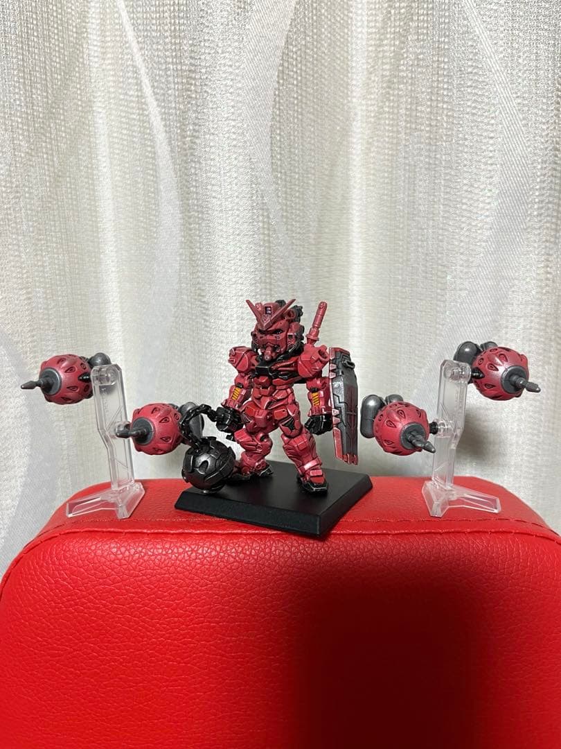 ガンダムコンバージ　赤いガンダム（オマケ付き）リペイント