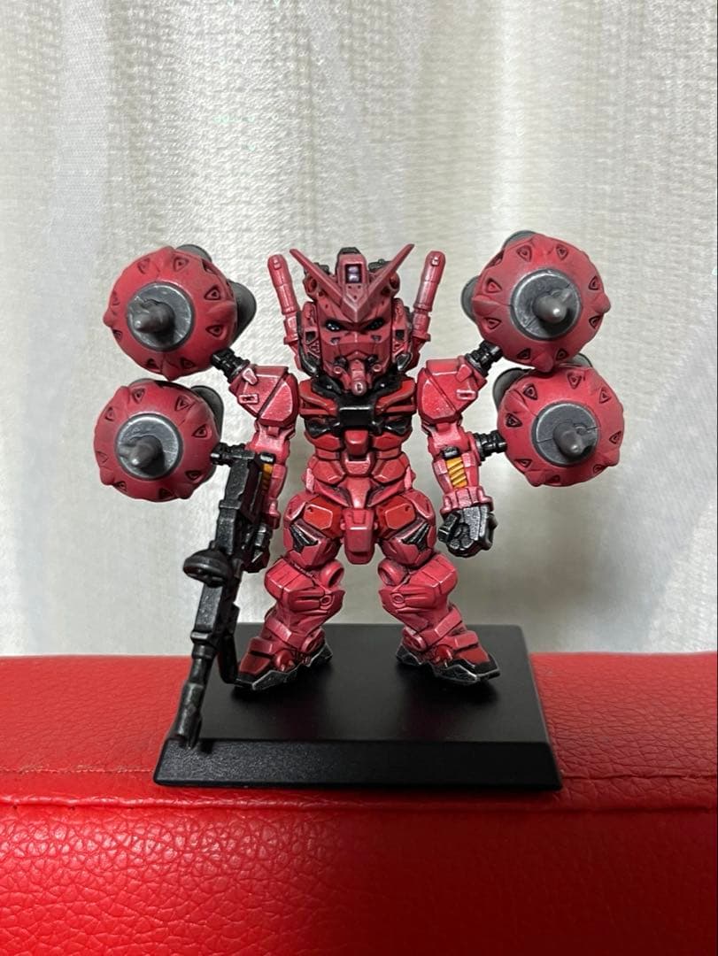 ガンダムコンバージ　赤いガンダム（オマケ付き）リペイント