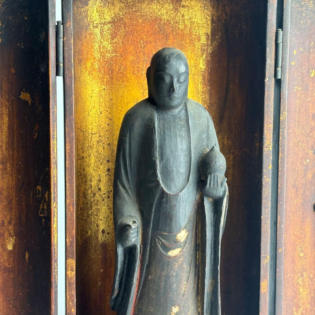 仏教美術 時代 木彫 地蔵 菩薩 彫刻