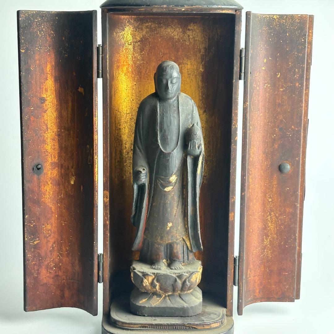 仏教美術 時代 木彫 地蔵 菩薩 彫刻