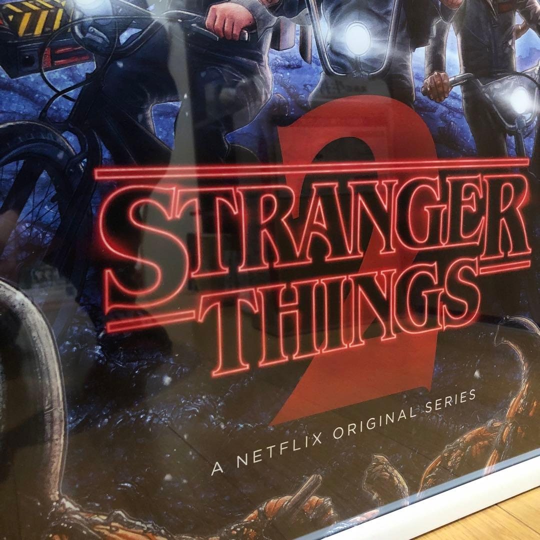 ストレンジャーシングス StrangerThings 2 ポスター A1 額装品