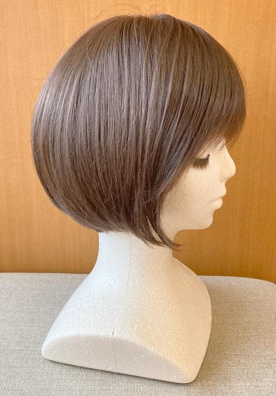 リネアストリア　天使シリーズ　人毛MIX「約束のショート」S　チョコブラウン