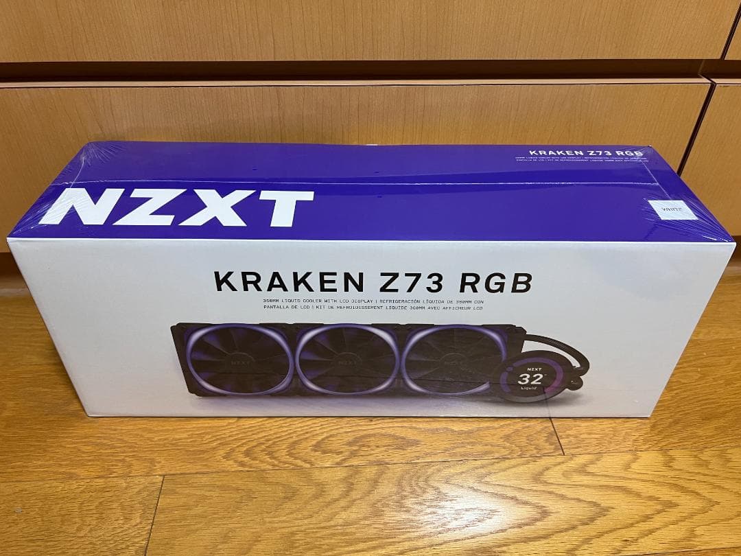 KRAKEN Z73 RGB WHITE 簡易水冷CPUクーラー 液晶モニタ搭載