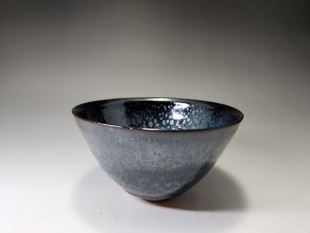木村盛康☆窯変天目茶碗