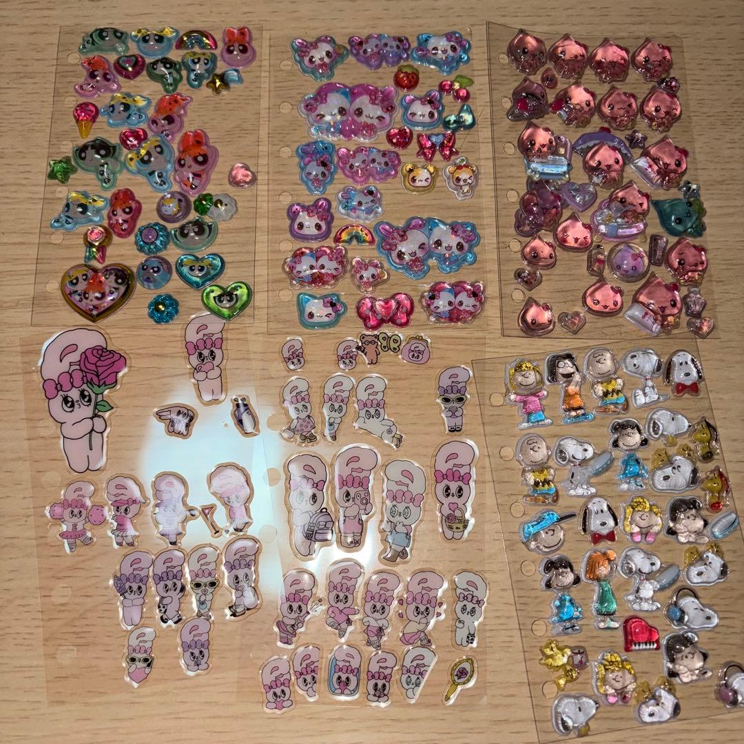 シール帳完成品　ボンボンドロップシール