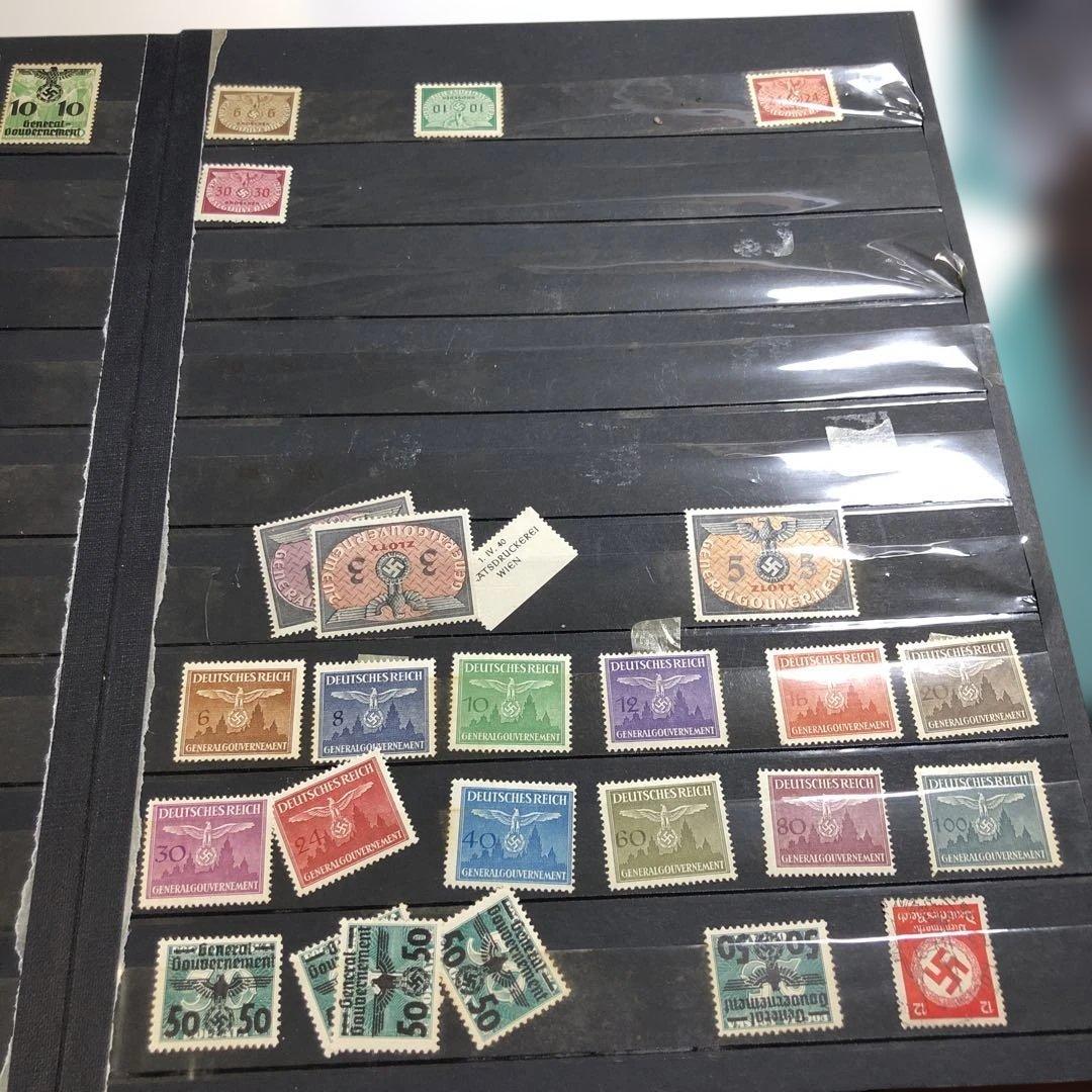 12562 ドイツ第三帝国切手大量、切手が剥がれないため安く出品します