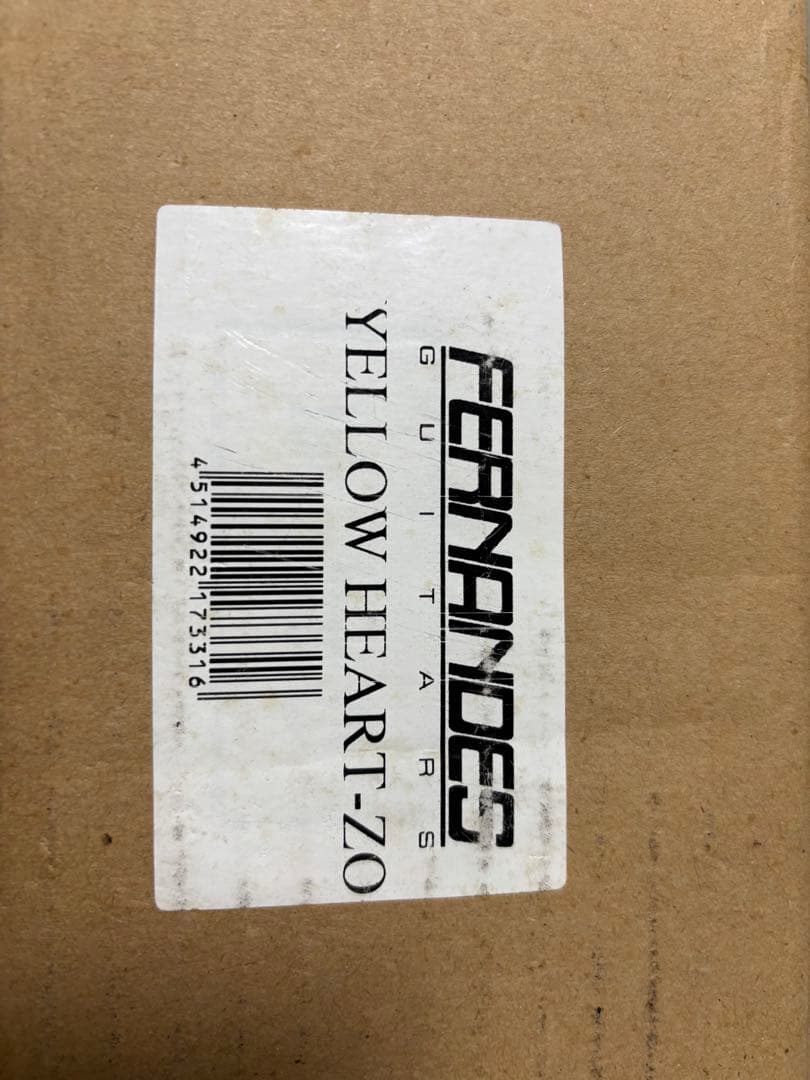 ギター FERNANDES ZO-3 hide YELLOW HEART ZO-3