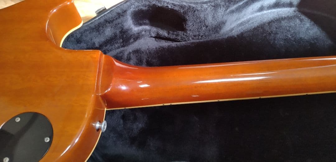 Burny レスポールタイプ ネック折れ