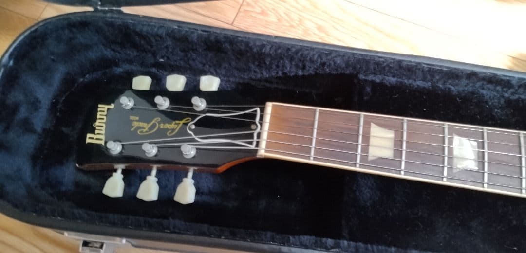 Burny レスポールタイプ ネック折れ