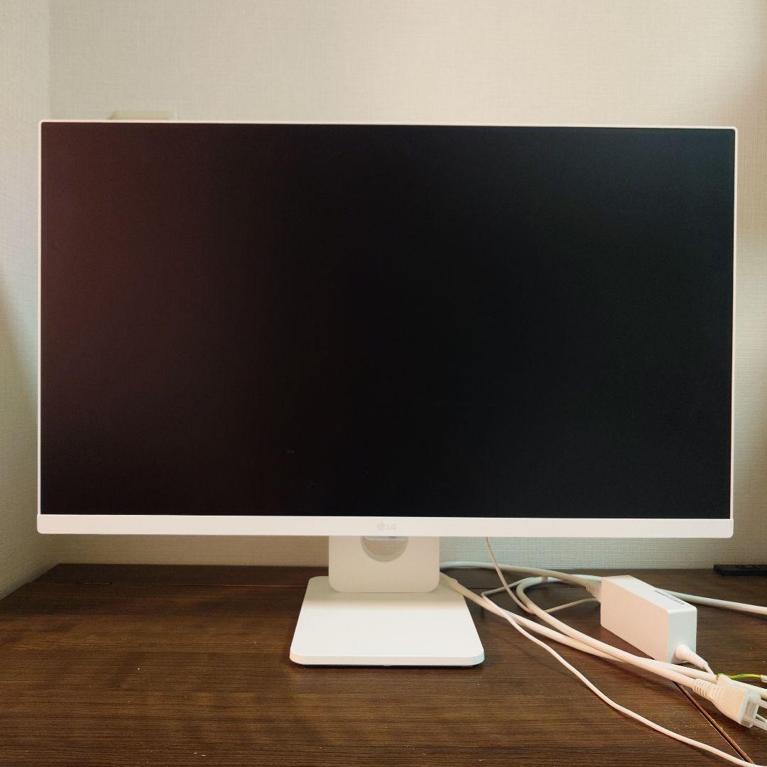 27SR50F-W スマートモニター 27インチ 保証期限残り1年5ヶ月弱