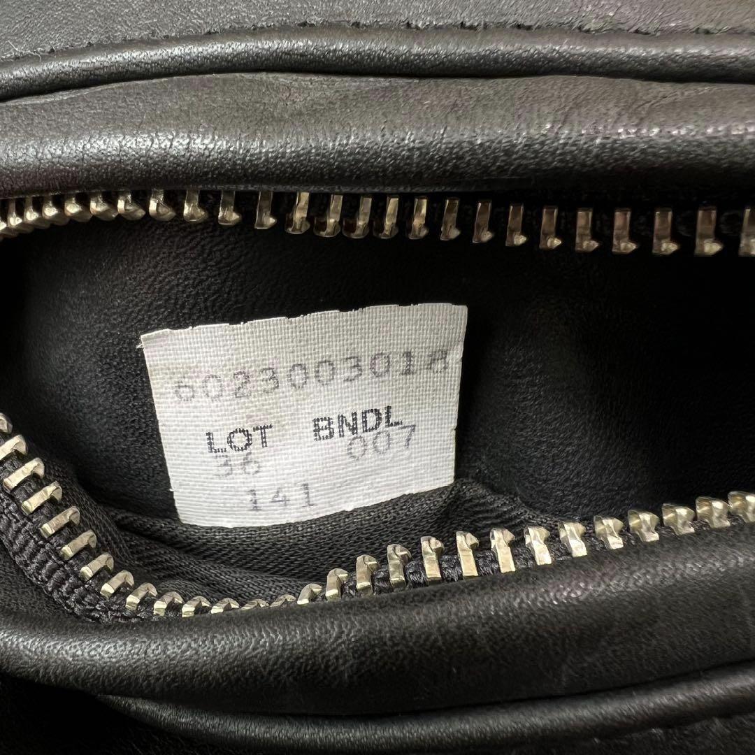 【新型 美品】ショット シングルライダース 141 レザー 36