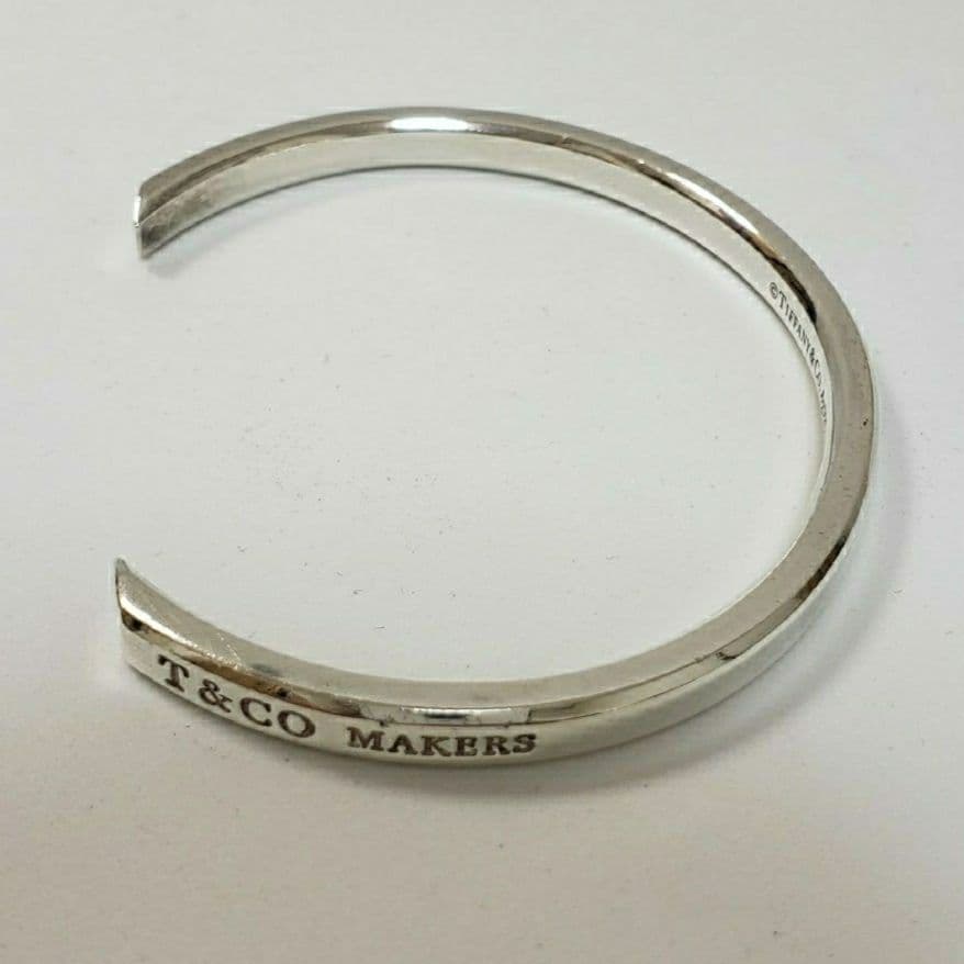 TIFFANY 1837 MAKERS ナロー カフ Ag925