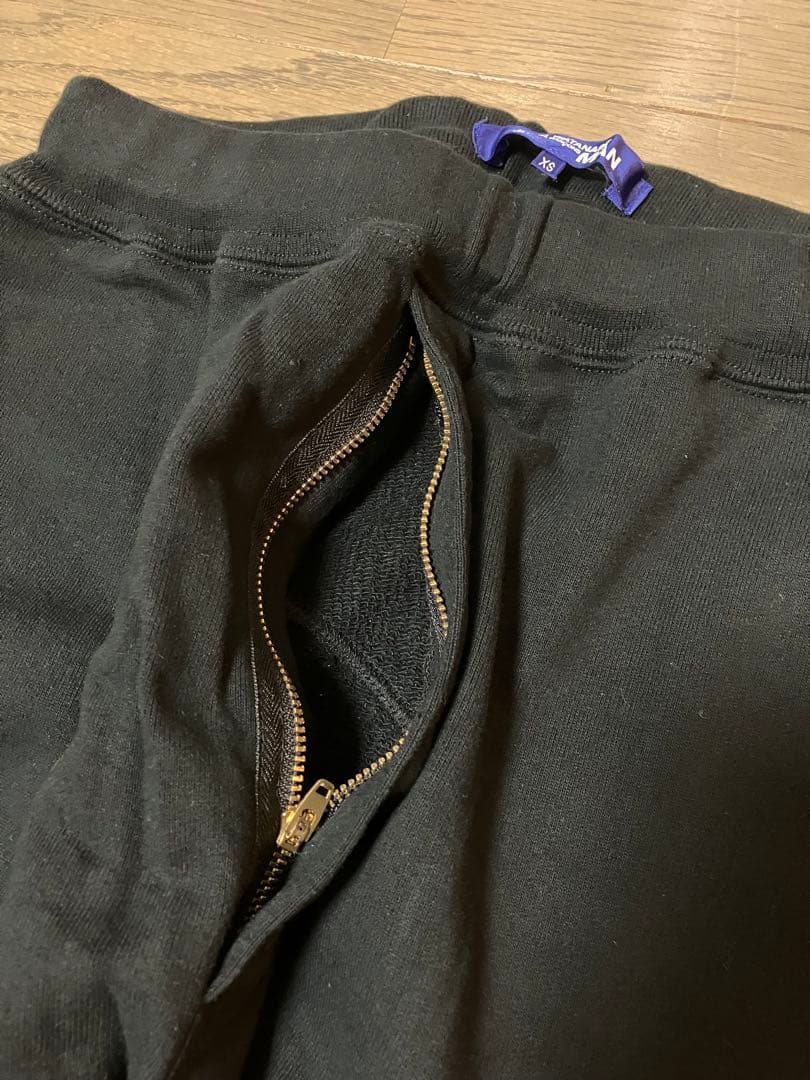 【ケイクールXS】18AW ジュンヤマン サルエルスウェットパンツ 黒