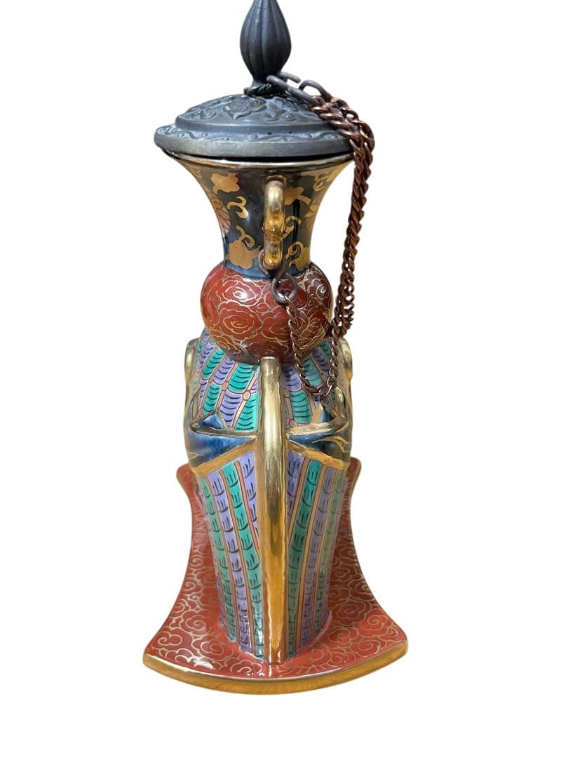 希少 ヴィンテージ陶器 林九郎作 伊万里焼 箱なし本体のみ