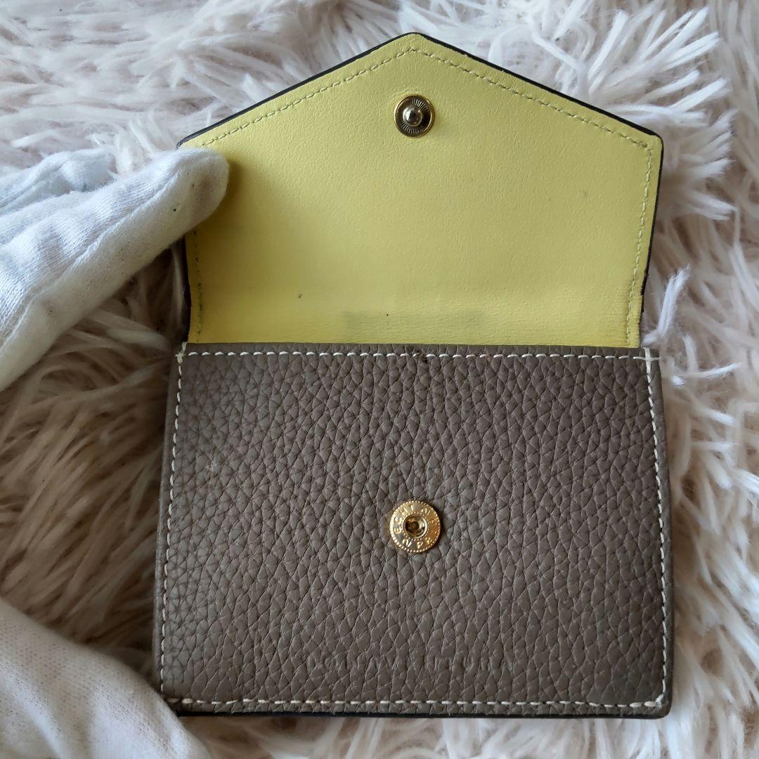 美品✨ボナベンチュラ　スモールウォレット エトープ 三つ折り財布