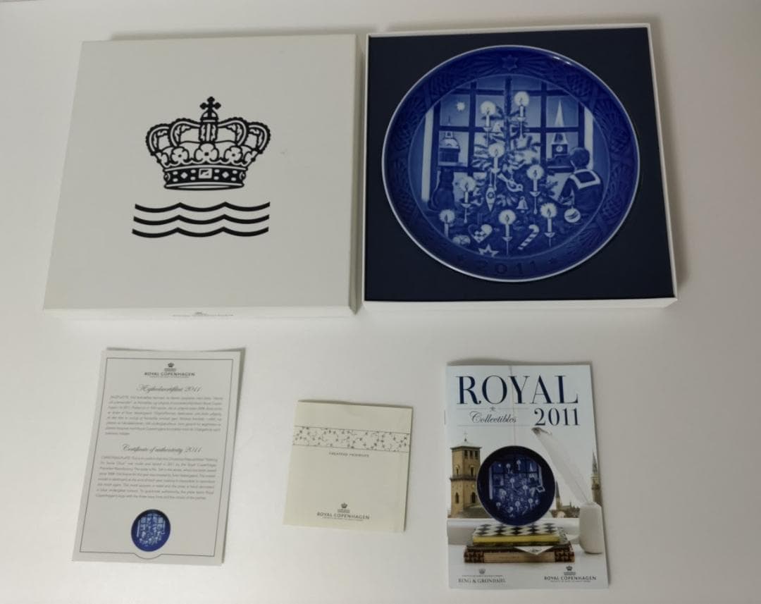 ロイヤルコペンハーゲン イヤープレート 2011年版