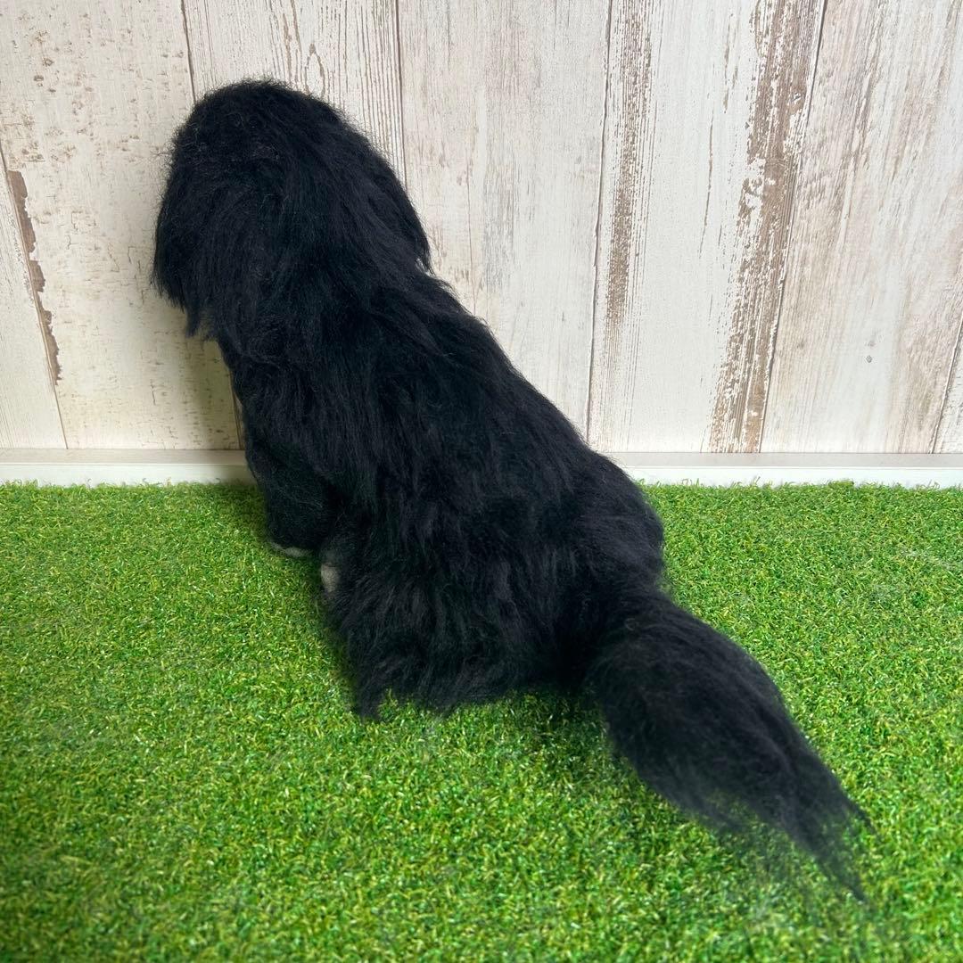 ★memeco★羊毛フェルト【ペキニーズ】犬　メモリアル　マック