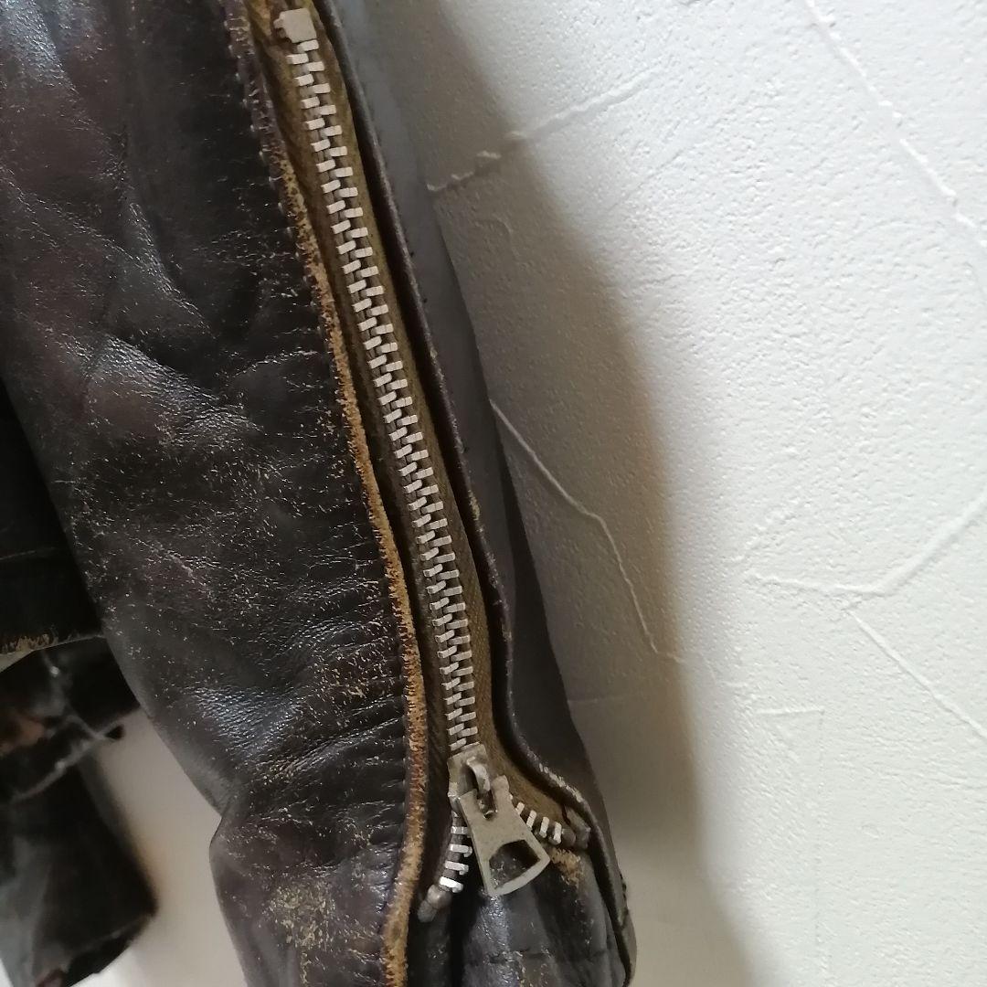 70s SCHOTTショット　シングルライダース　ボアライナー　TALONZIP