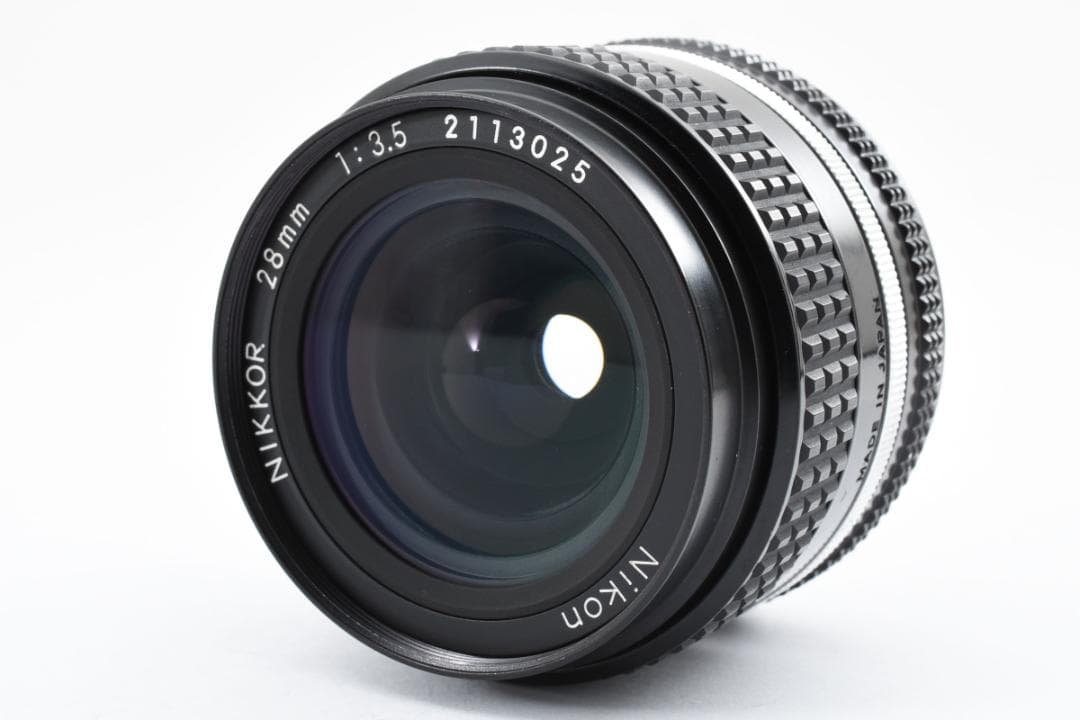 超美品 NIKON AI-S NIKKOR 28㎜ f3.5 MF Y971