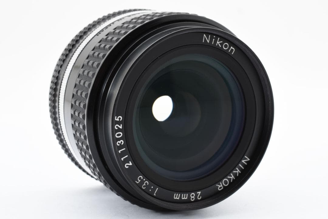 超美品 NIKON AI-S NIKKOR 28㎜ f3.5 MF Y971