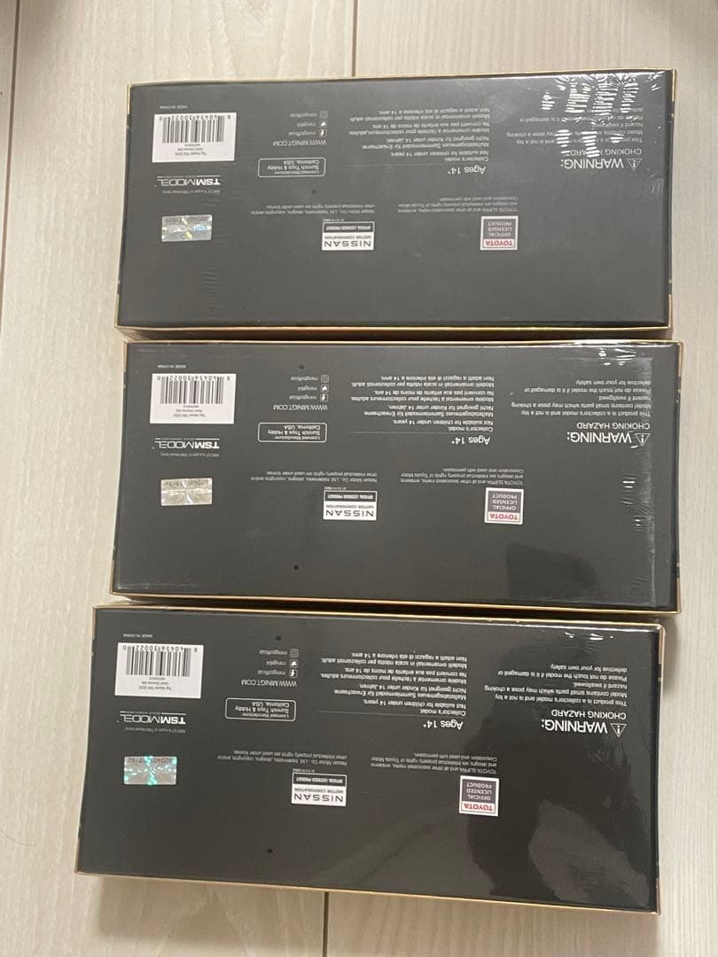 東京オートサロン MINIGT TopSecret ゴールドクロム3箱セット