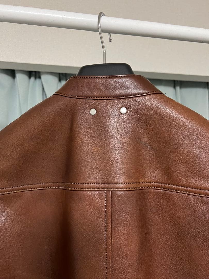 COACH シングルライダース ブラウン