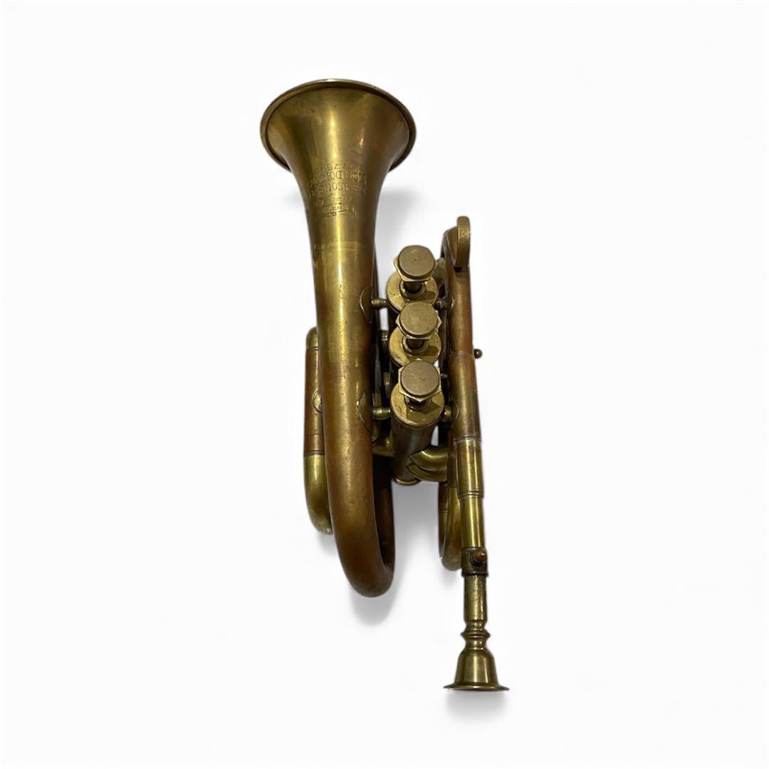 【希少品】BESSON LONDON W.C.2 ポケットトランペット　ミニ