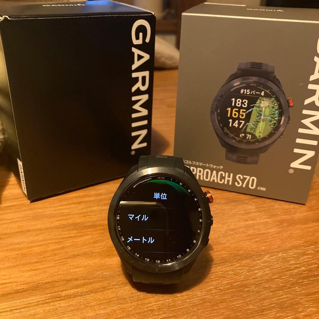ガーミン(GARMIN) Approach S70 47mmゴルフウォッチ