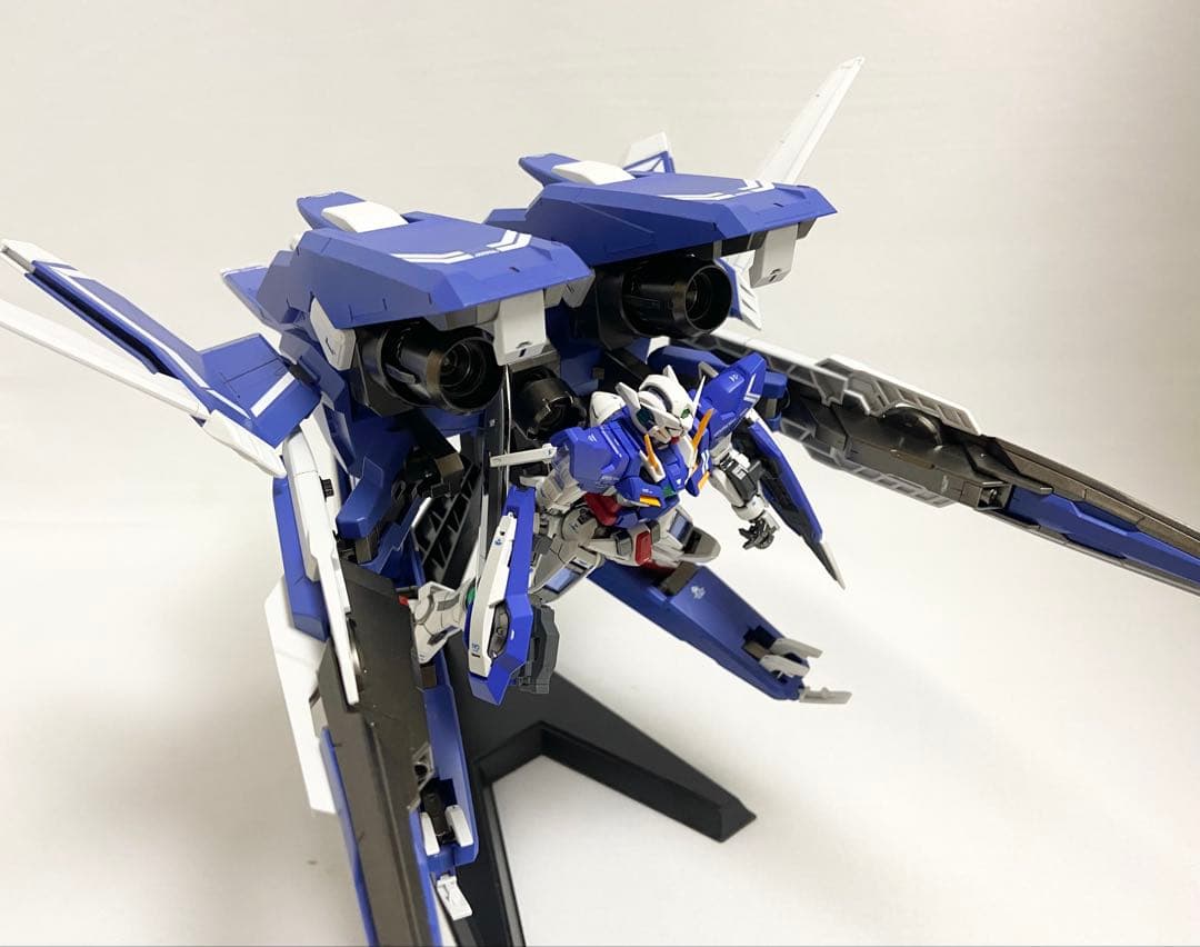 HG GNアームズ全塗装済 完成品 メタルビルドver. ガンダム00
