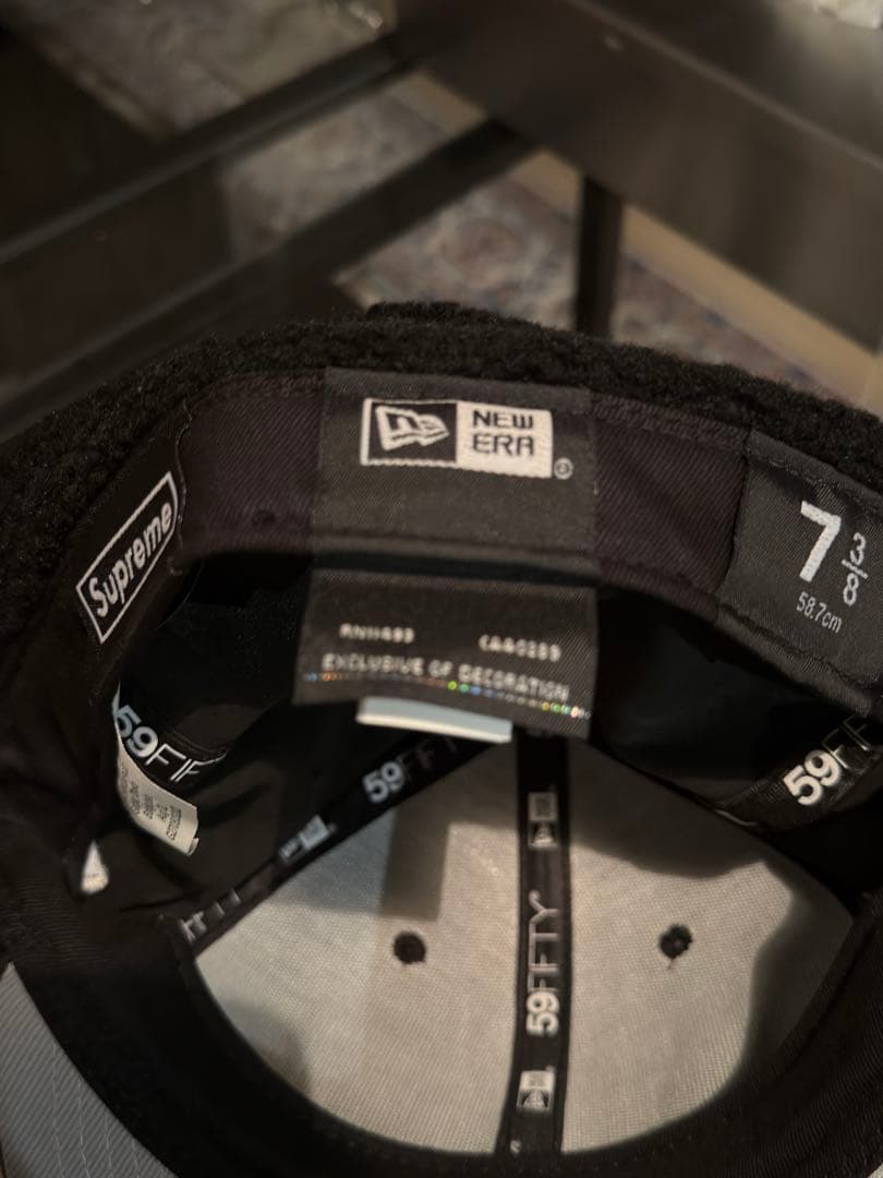 Supreme レザーフライトキャップ supreme