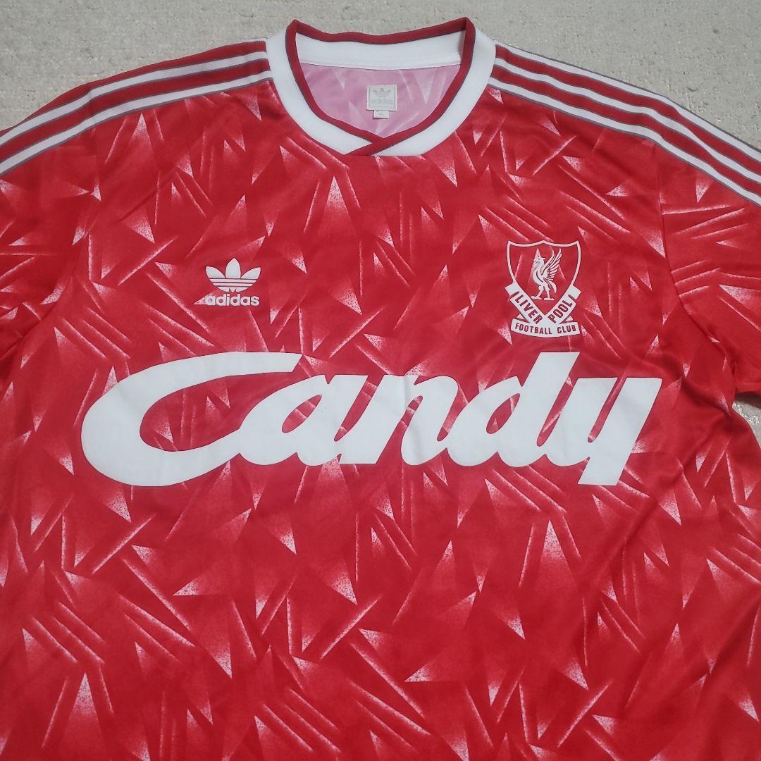 【美品】希少！リバプール　復刻ユニフォーム　アディダスオリジナル XL