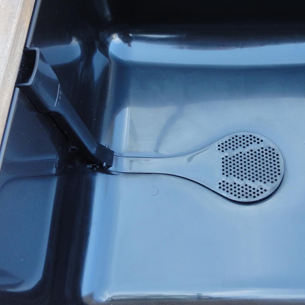 ビオトープ 15L 水キレイメダカ鉢＆木枠セット　メダカ・金魚飼育用