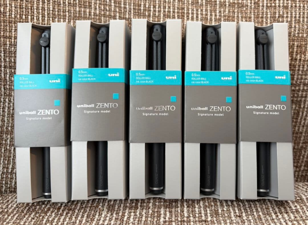 uniball ユニボールゼント シグニチャーモデル ブラック 5本セット