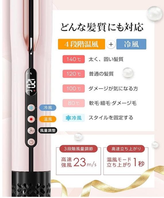 KEYNICE ドライヤーヘアアイロン KN-268A