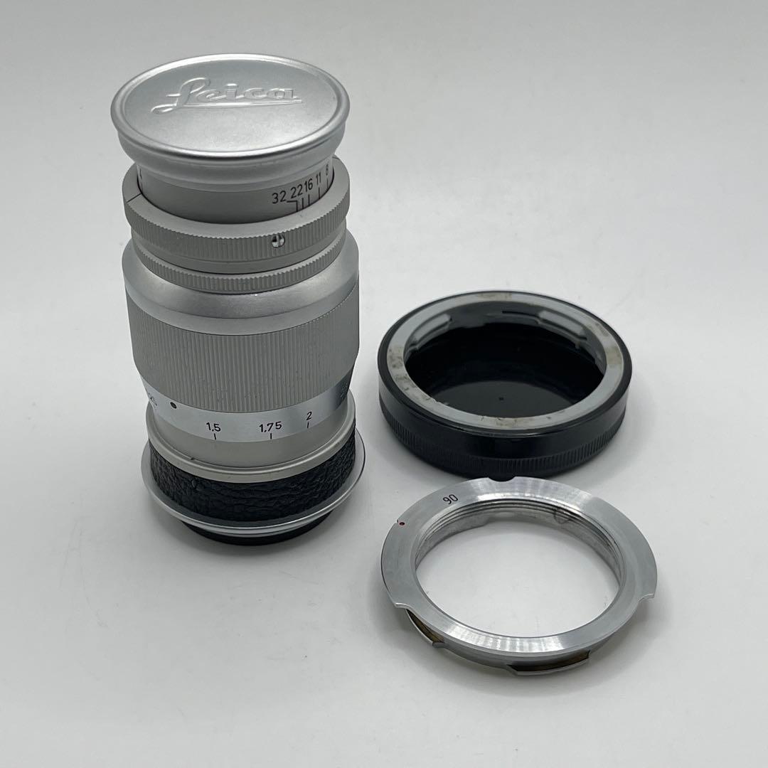 Elmar 9cm f4 エルマー 90mm Leica ライカ LMリング付