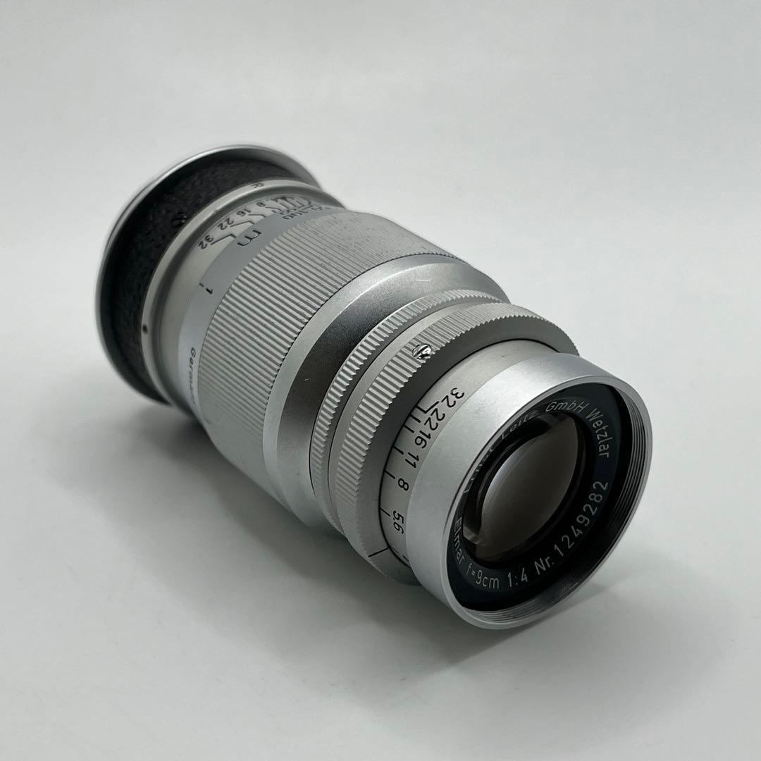 Elmar 9cm f4 エルマー 90mm Leica ライカ LMリング付