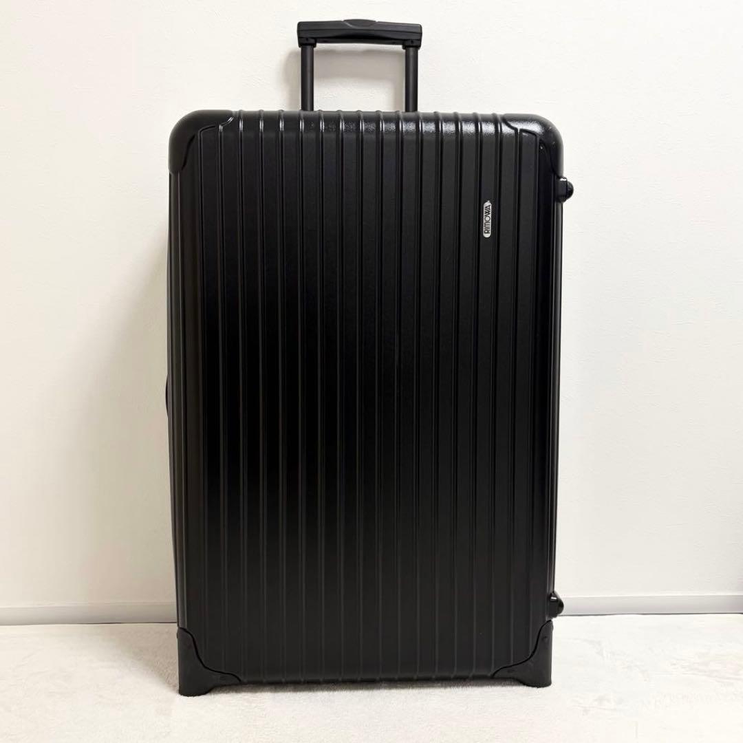 【美品】RIMOWA サルサ スーツケース キャリーバッグ 82L 2輪 黒