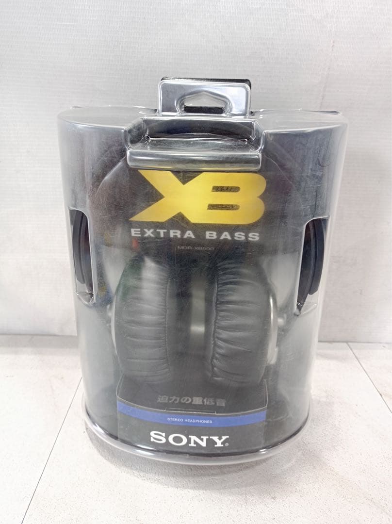 八6630【新品未使用】SONY ソニー ヘッドホン MDR-XB500
