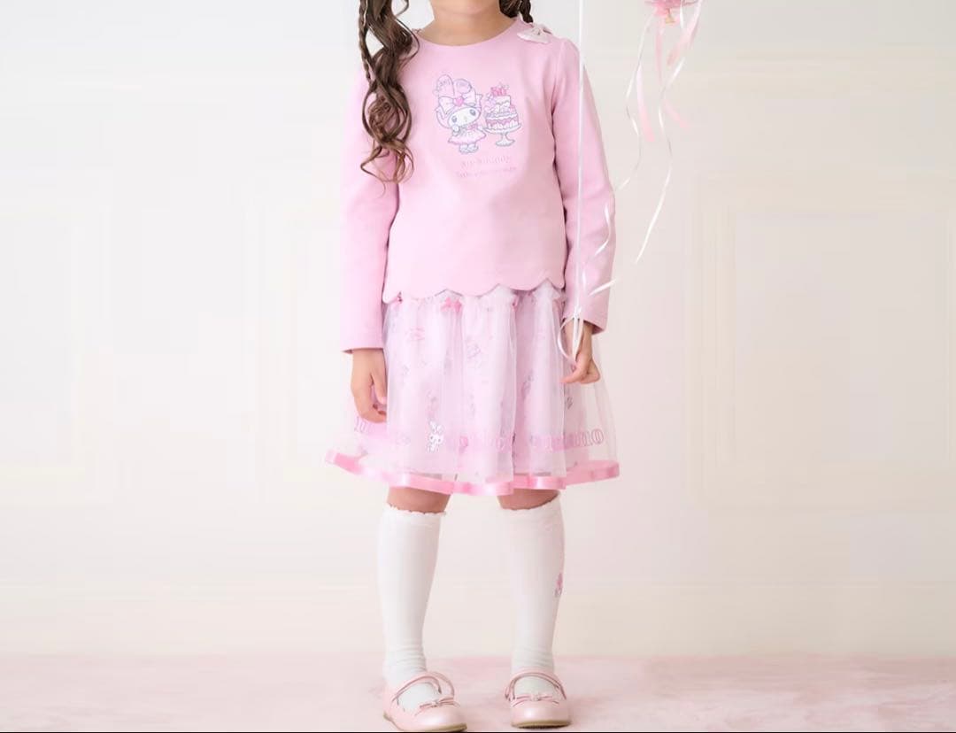 メゾピアノ　マイメロ　50周年　スカート　120センチ　新品