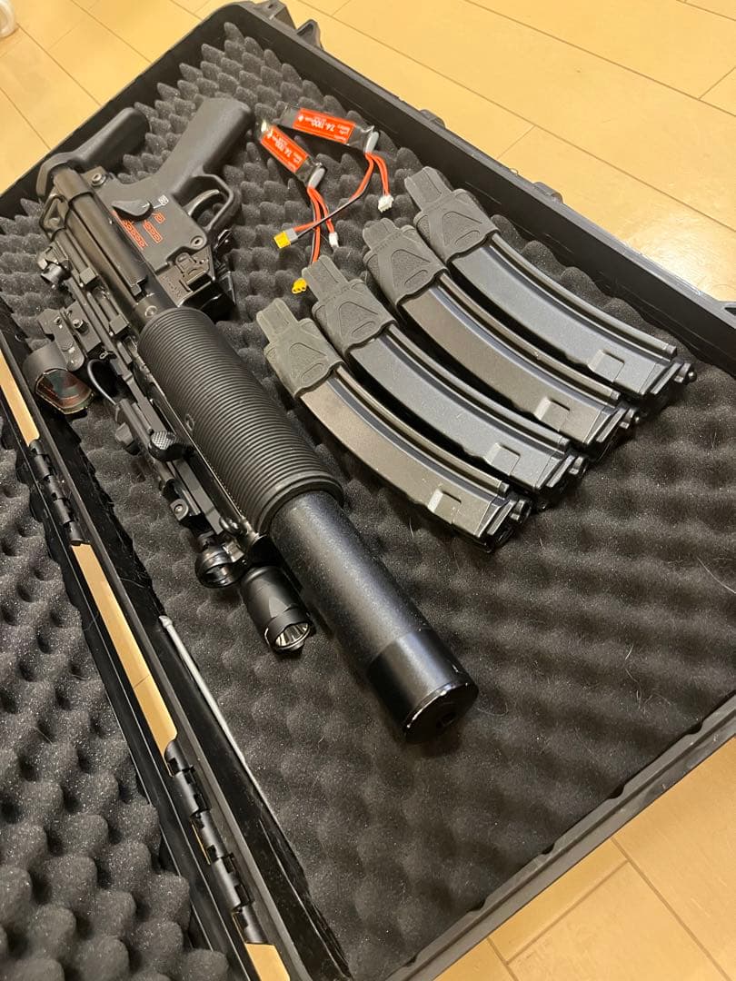 東京マルイ 次世代mp5sd6 外装カスタム品