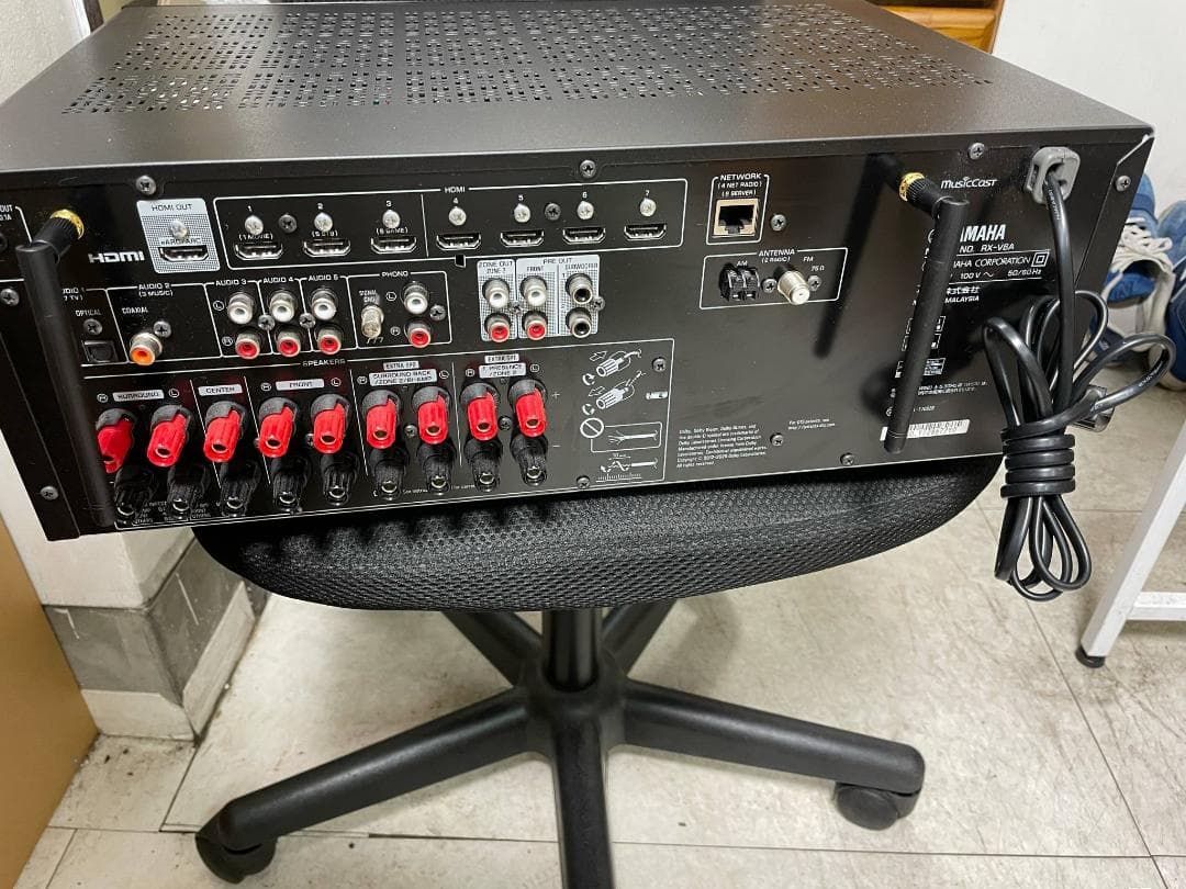 YAMAHA RX-V6A 7ch ブラック AVレシーバー