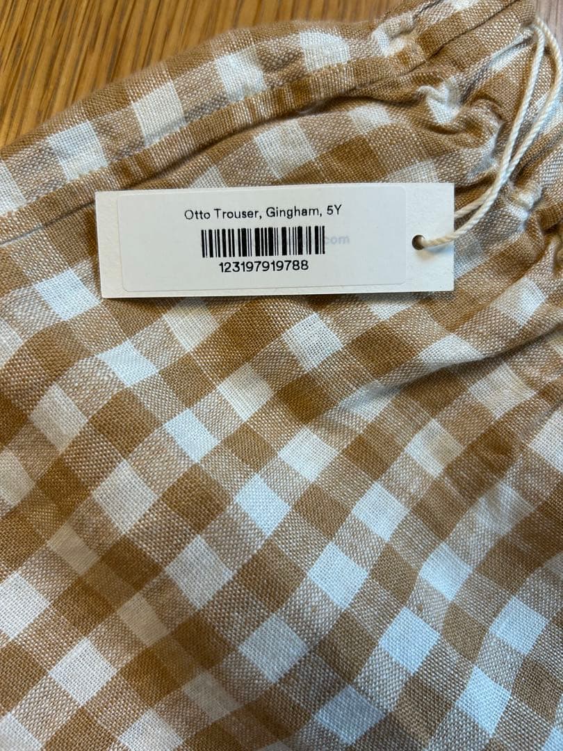 新品　SOOR PLOOM ソーアプルーム　Otto Trousers 5y