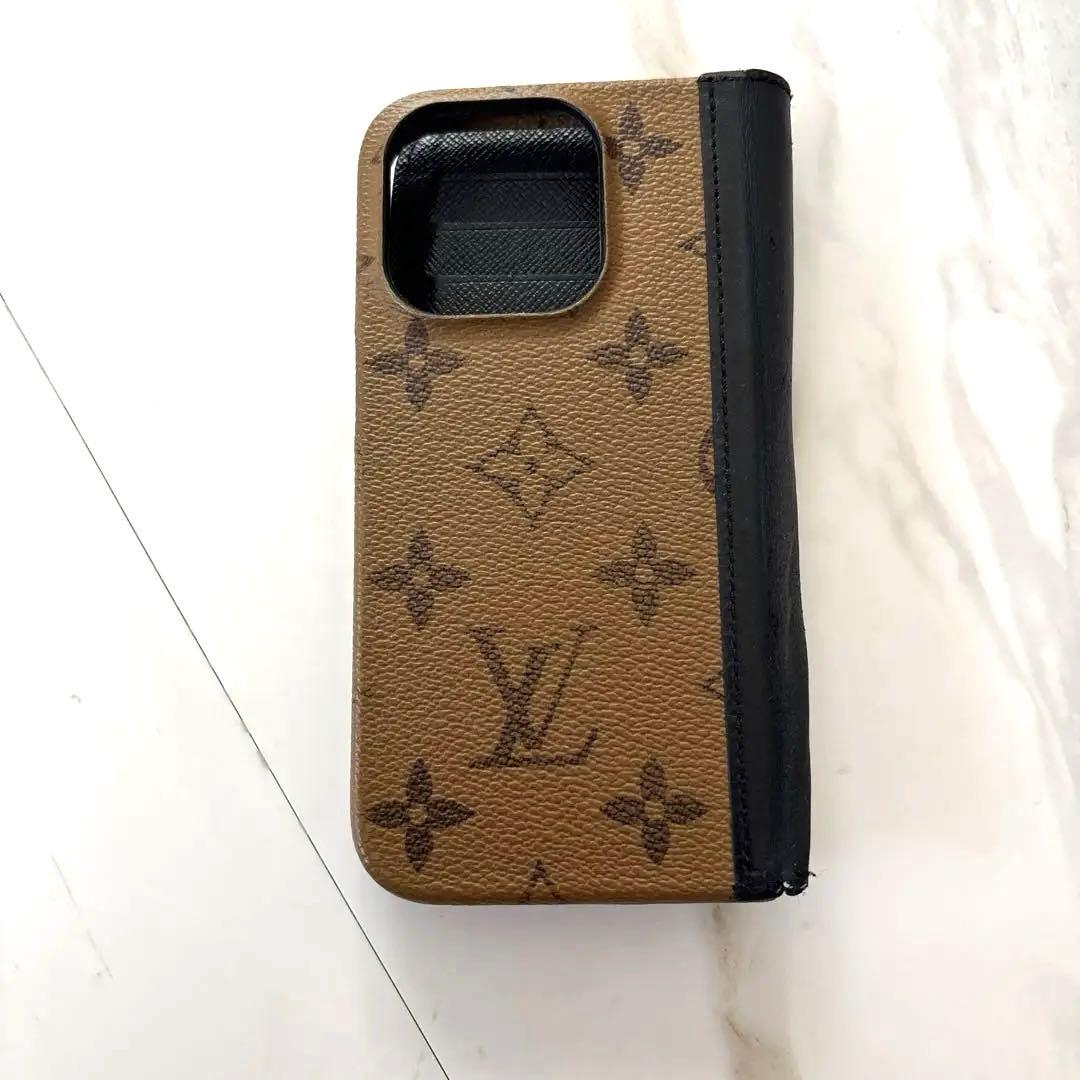 LOUIS VUITTON ルイヴィトン iphone15pro 手帳ケース