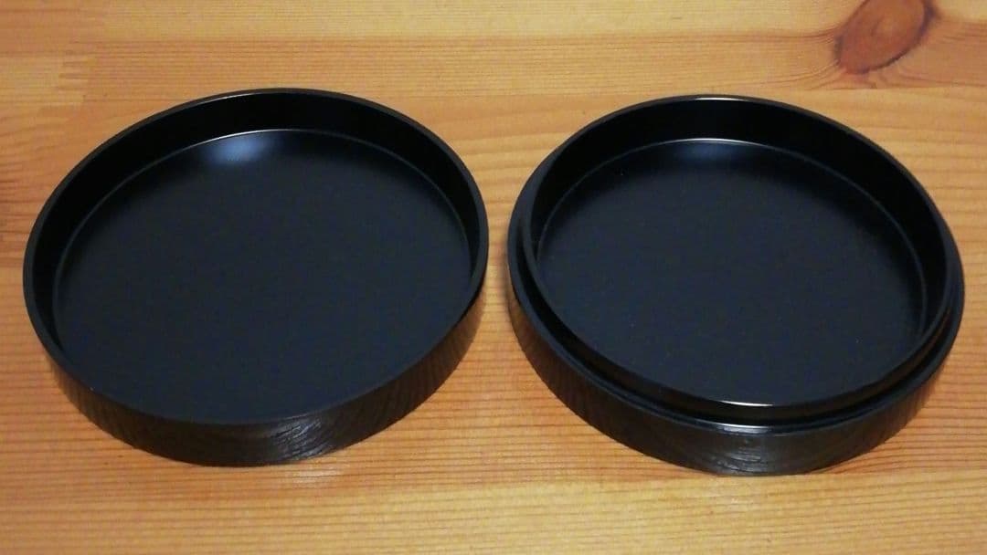 庄次作　真塗　鶴　蒔絵　香合　共箱　茶道具