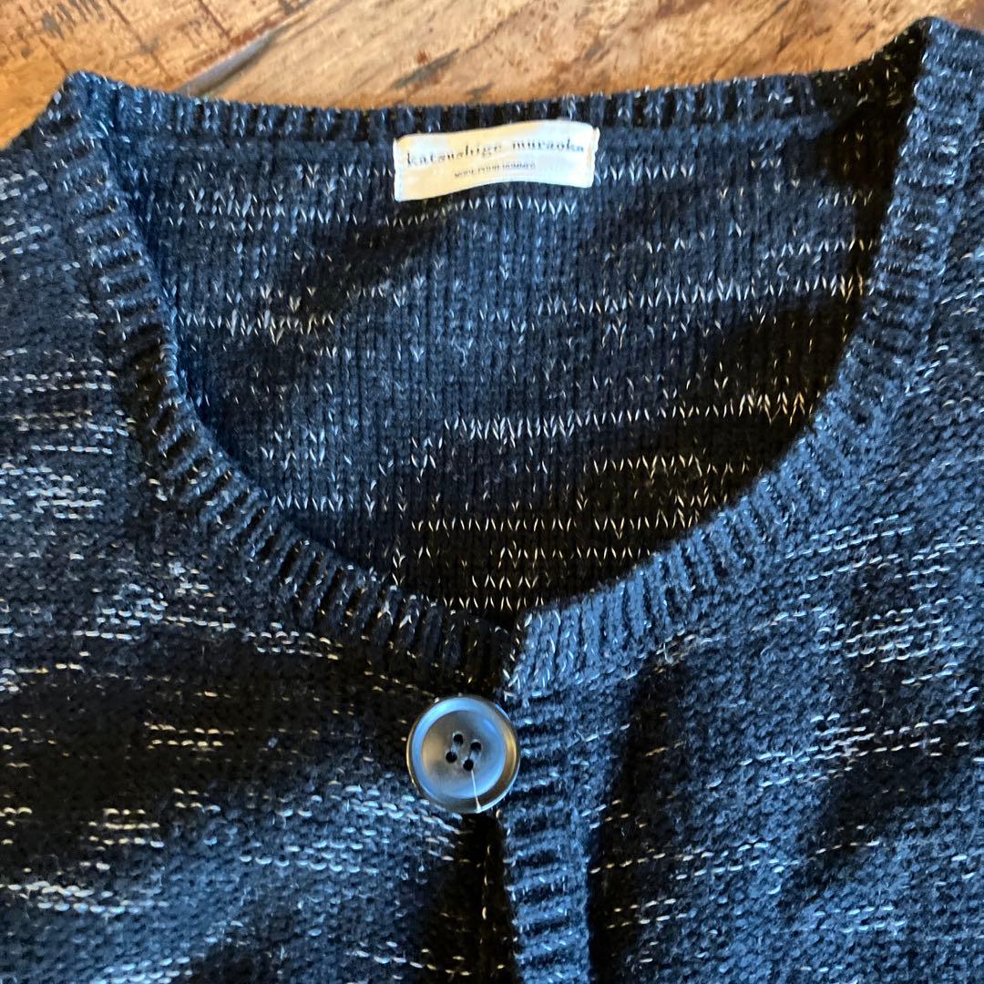 P*r様 Yin&Yang インヤン　勝重村岡 ベスト　毛８５％ナイロン１５%