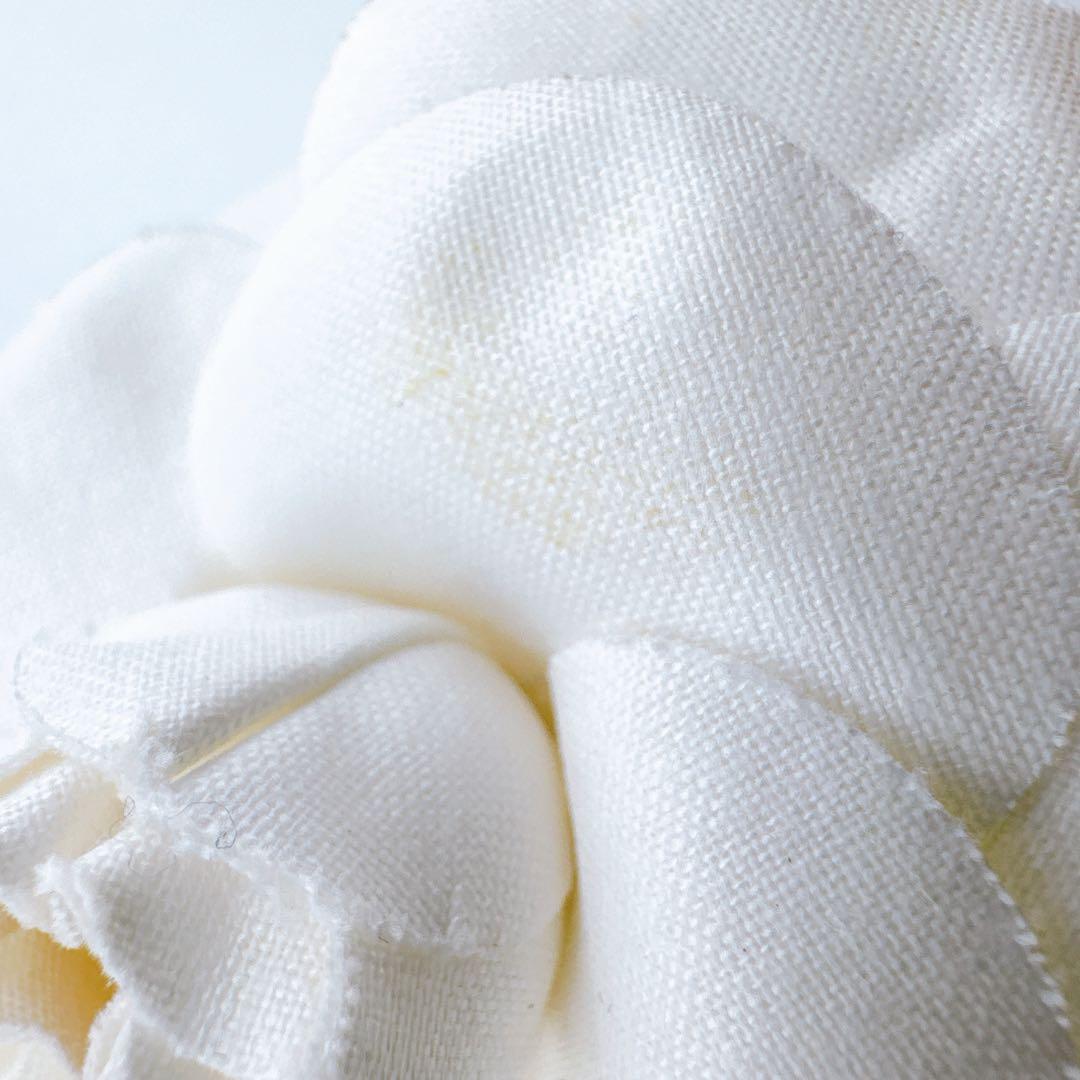 シャネル カメリア ピンブローチ ピンバッジ コサージュ レディース ホワイト