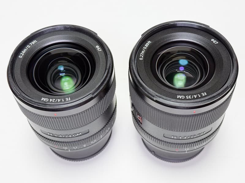 SONY FE 35mmF1.4GM／FE 24mmF1.4GM 2本セット