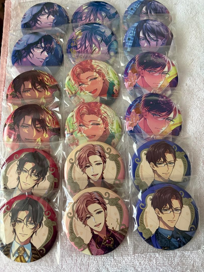 ゆめくろ　缶バッジ　クーヘン　キュイ　リッシュ