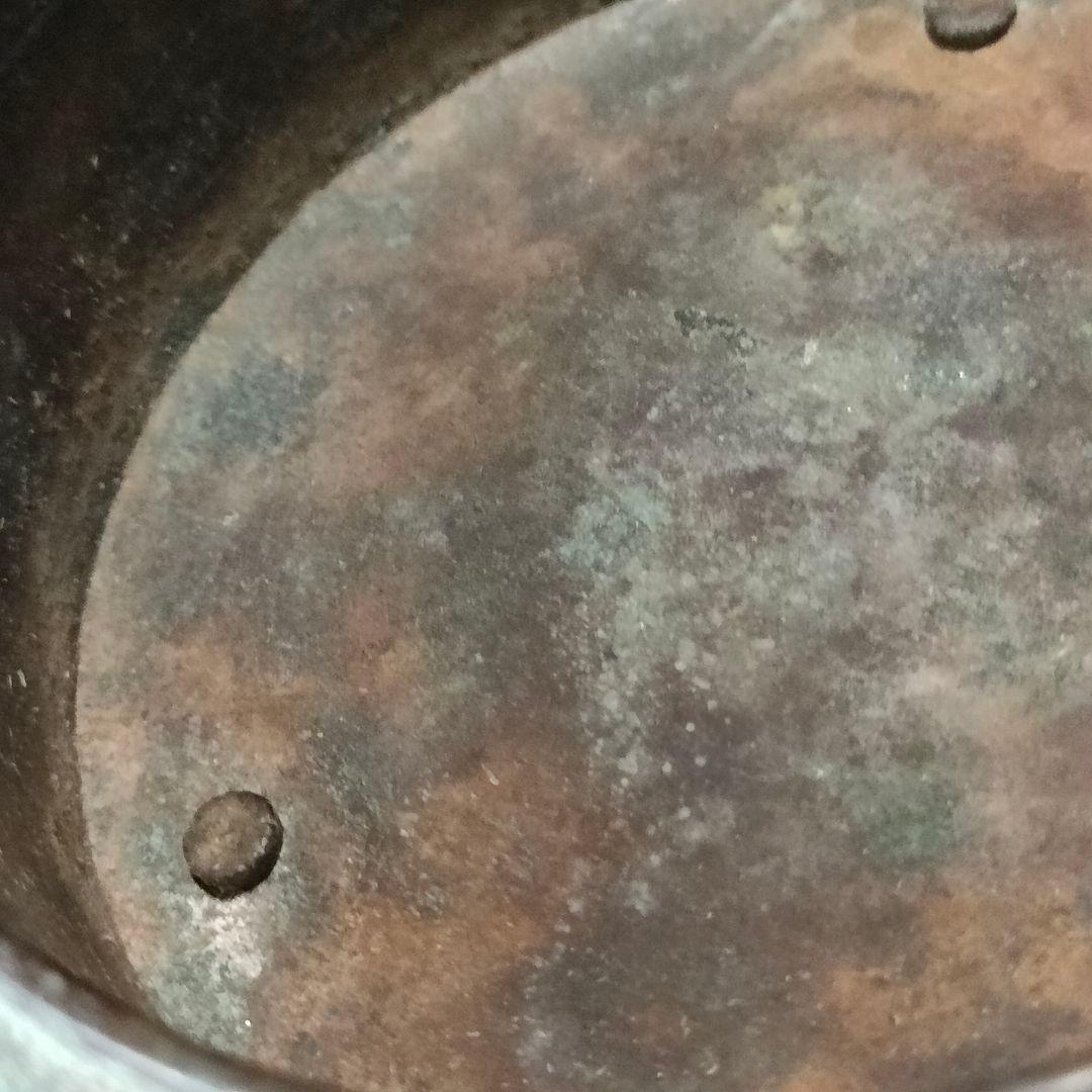 古銅　香炉　３足　中国古玩　明時代　清時代　骨董アンティーク　時代