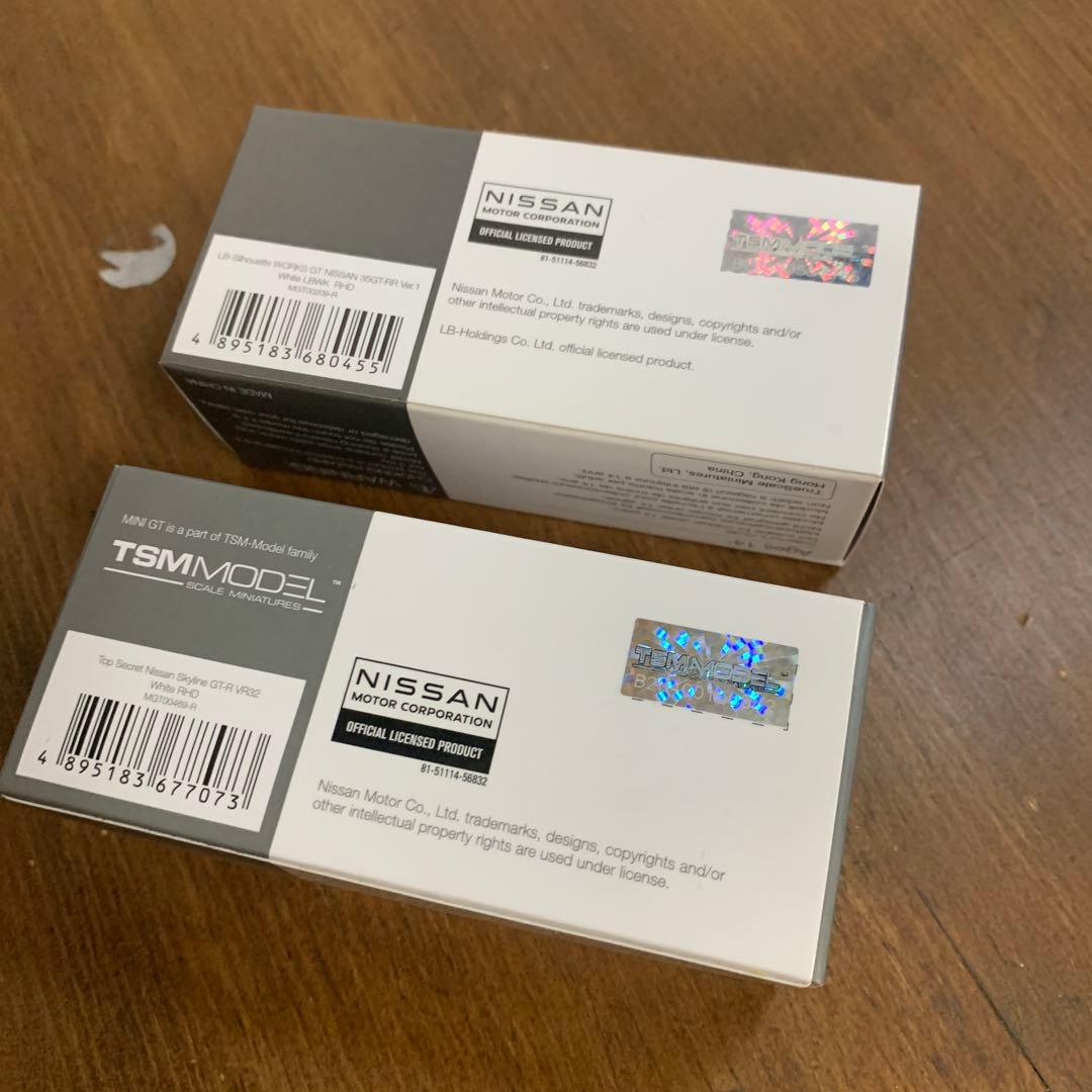 MINI GT Nissan GT-R VR32 ３５GT-RR セット